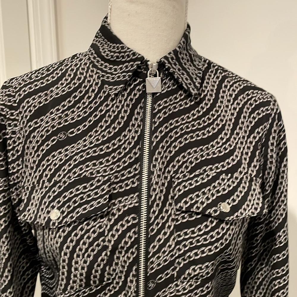 Michael Michael Kors Chain Print Blouse